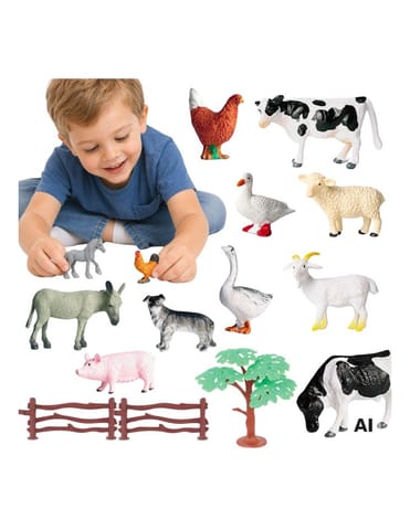 ⁨WOOPIE Zestaw Figurki Farma 14 el.⁩ w sklepie Wasserman.eu