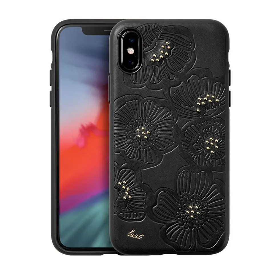 ⁨Laut FLORA - Etui iPhone Xs Max (Noir)⁩ w sklepie Wasserman.eu