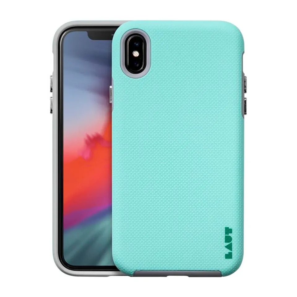 ⁨Laut Shield - Etui hybrydowe iPhone Xs Max (Mint)⁩ w sklepie Wasserman.eu