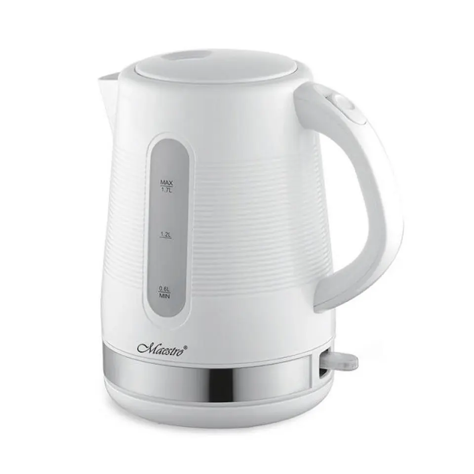 ⁨Czajnik elektryczny MAESTRO 1,7l  MR-035-WHITE⁩ w sklepie Wasserman.eu