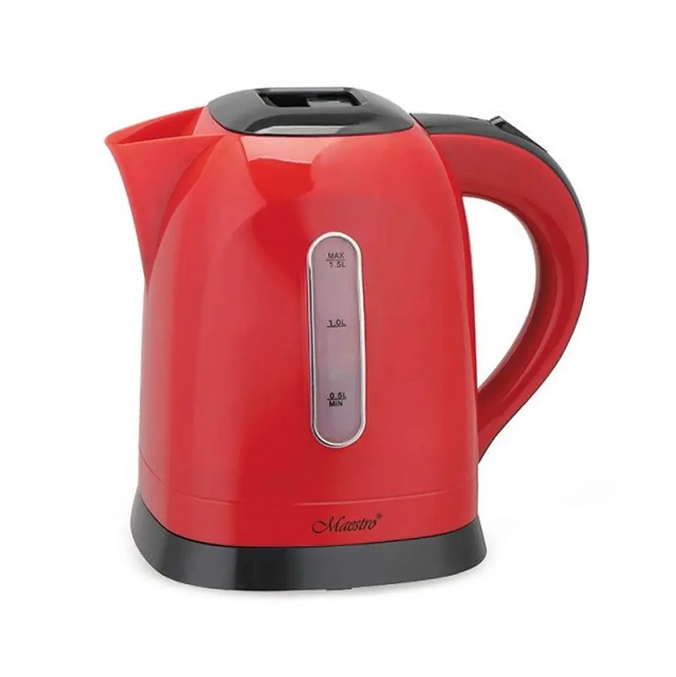 ⁨MAESTRO electric kettle 1,5 l MR-034-RED⁩ at Wasserman.eu