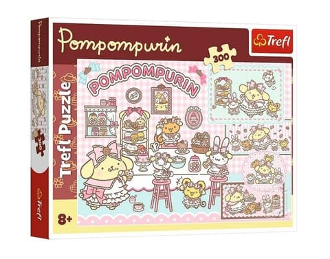 ⁨Puzzle 300 Cukierkowy świat Pompompurina⁩ w sklepie Wasserman.eu