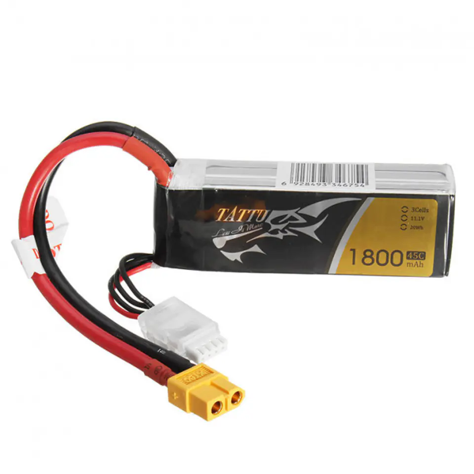 1800mAh 11.1V 45C XT60 Gens Ace w sklepie Wasserman.eu