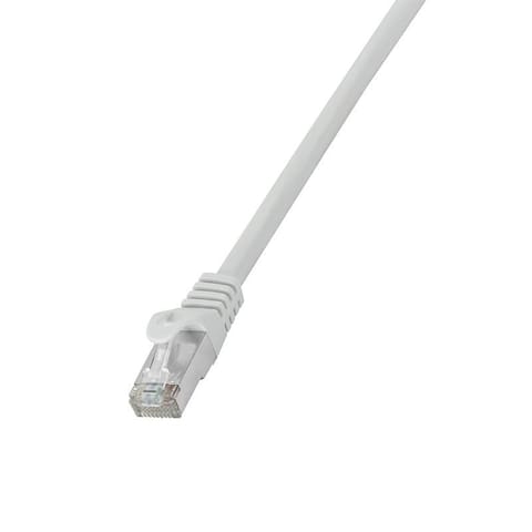 ⁨LOGILINK RJ45 - RJ45 F/UTP 0.25 m Gray 0.25 Patchcord⁩ at Wasserman.eu