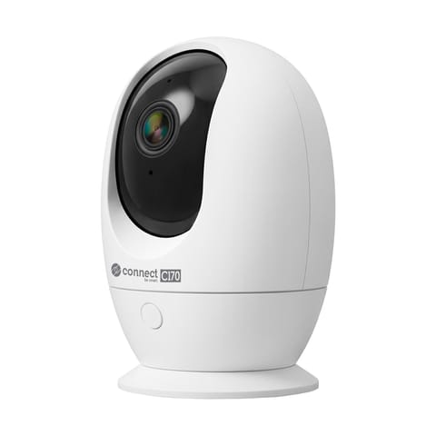 ⁨Kamera Niania WiFi Kruger&Matz Connect C170 Tuya Smart Life Obrotowa PTZ Audio Temperatura Wilgotność⁩ w sklepie Wasserman.eu