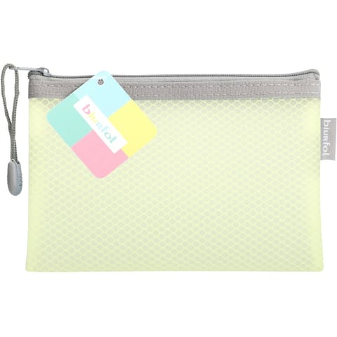 ⁨Saszetka na zamek A6 EVA pastel żółty SZP-A6-03 BIURFOL⁩ w sklepie Wasserman.eu