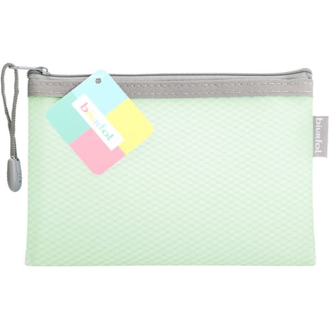 ⁨Saszetka na zamek A6 EVA pastel zielony SZP-A6-04 BIURFOL⁩ w sklepie Wasserman.eu