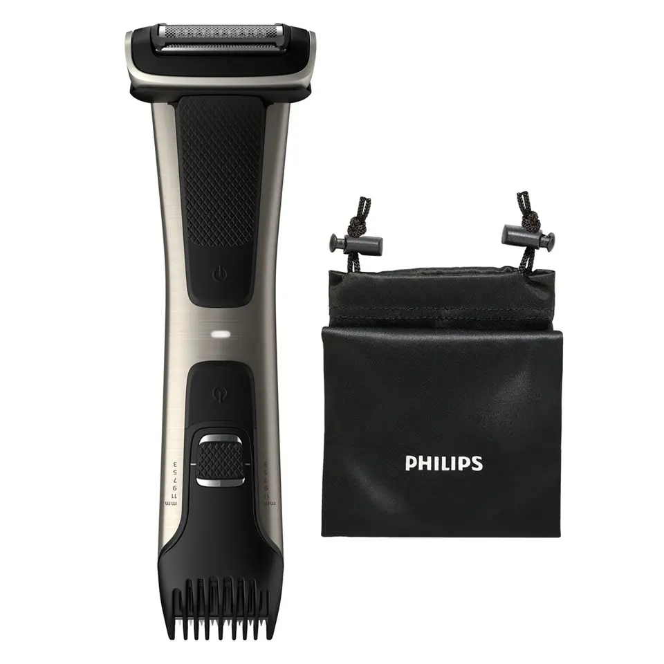 ⁨Golarka do ciała Philips BodyGroom BG7025/15 (kolor czarny)⁩ w sklepie Wasserman.eu