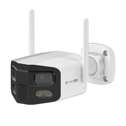 ⁨Kamera WiFi zewnętrzna Kruger&Matz Connect C130 Tuya Smart Life panoramiczna 4 MP⁩ w sklepie Wasserman.eu