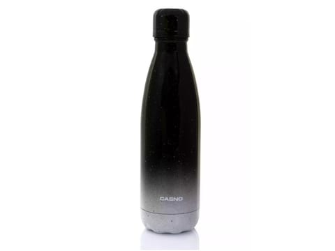 ⁨Butelka termiczna na wodę Casno Broad Peak 500ml - Czarna⁩ w sklepie Wasserman.eu