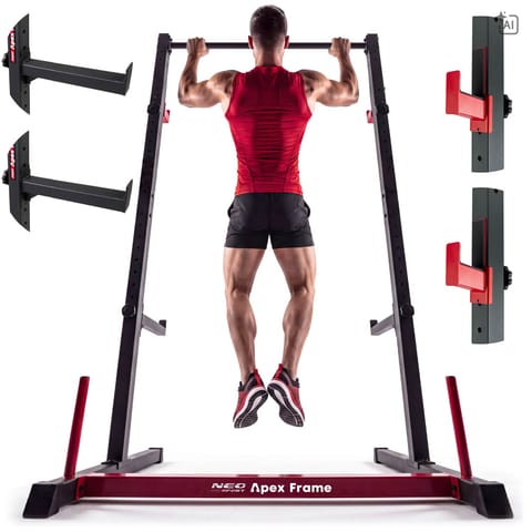 ⁨Drążek do podciągania stacjonarny stojak na sztangę Neo-Sport Apex Frame 130400⁩ w sklepie Wasserman.eu