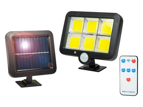 ⁨Lampa solarna z czujnikiem ruchu PIR i zmierzchu SL-05⁩ w sklepie Wasserman.eu