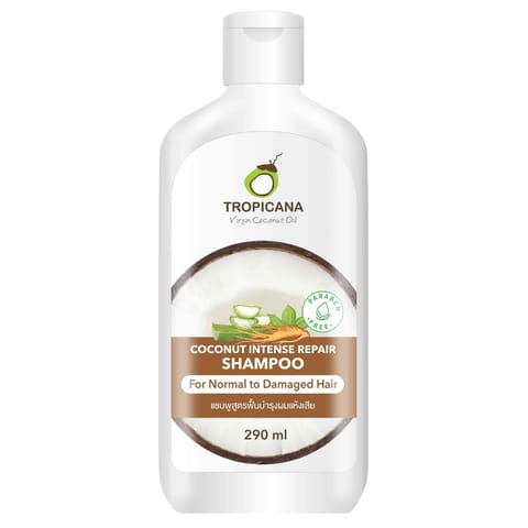 ⁨Tropicana Virgin Coconut Oil Bio Intensywnie Regenerujący Szampon do Włosów 290 ml⁩ w sklepie Wasserman.eu