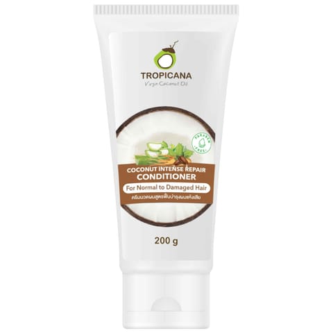 ⁨Tropicana Virgin Coconut Oil Bio Intensywnie Regenerująca Odżywka do Włosów 200 ml⁩ w sklepie Wasserman.eu