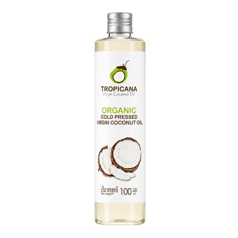 ⁨Tropicana Virgin Coconut Oil Bio Olej Kokosowy do Włosów, Skóry Wegański 100 ml⁩ w sklepie Wasserman.eu