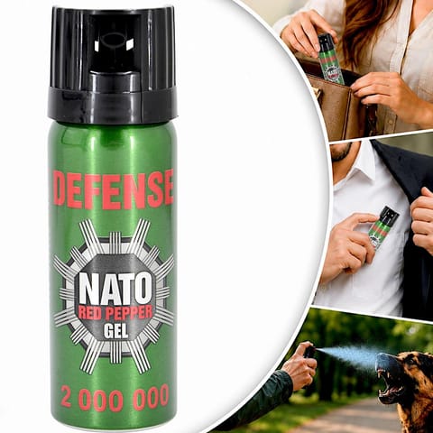 ⁨GAZ PIEPRZOWY NATO DEFENCE GEL 2MLN CONE 50ML 41050-C SHARG⁩ w sklepie Wasserman.eu
