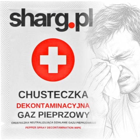 ⁨CHUSTECZKA NEUTRALIZUJĄCA GAZ PIEPRZOWY SHD101V2 SHARG⁩ w sklepie Wasserman.eu