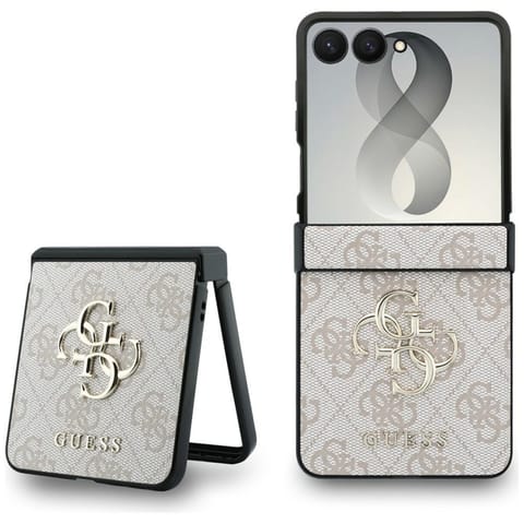 ⁨Guess Big 4G Logo - Etui Samsung Galaxy Z Flip 8 (różowy)⁩ w sklepie Wasserman.eu
