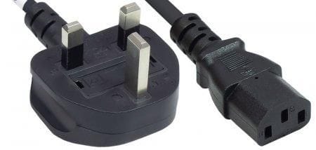 ⁨Manhattan Power Cord/Cable, Uk 3-Pin⁩ w sklepie Wasserman.eu