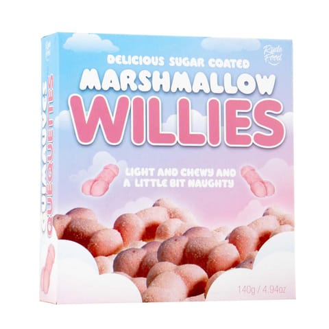 ⁨Spencer & Fleetwood Marshmallow Willies Rożowe pianki 140g⁩ w sklepie Wasserman.eu