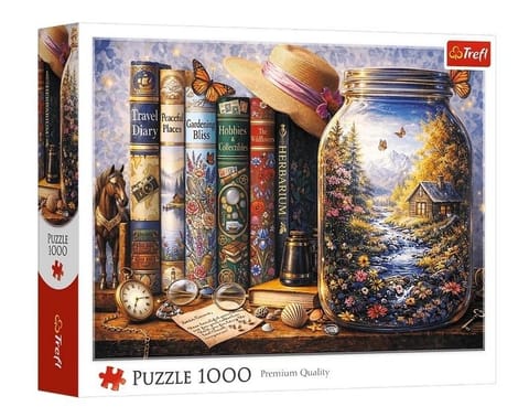 ⁨Puzzle 1000 Opowieść zaklęta w słoiku TREFL⁩ w sklepie Wasserman.eu