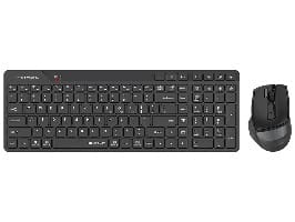 ⁨Zestaw klawiatura + mysz A4TECH FStyler FB2800C AIR2 2.4G  Black⁩ w sklepie Wasserman.eu