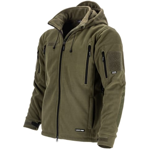⁨FLEECE JACKET WITH HOOD AND MEMBRANE, GREEN, "XL", CE, LAHTI⁩ at Wasserman.eu