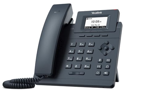 ⁨Yealink SIP-T30P IP phone Black LCD⁩ at Wasserman.eu