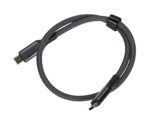 ⁨PRZEWÓD CHAR-CC-0.5M-4.0 USB-C/USB-C 0.5 m Delta Multimedia⁩ w sklepie Wasserman.eu