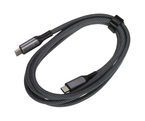 ⁨PRZEWÓD CHAR-CC-1.5M-4.0 USB-C/USB-C 1.5 m Delta Multimedia⁩ w sklepie Wasserman.eu