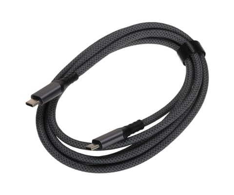 ⁨PRZEWÓD CHAR-CC-2M-4.0 USB-C/USB-C 2 m Delta Multimedia⁩ w sklepie Wasserman.eu