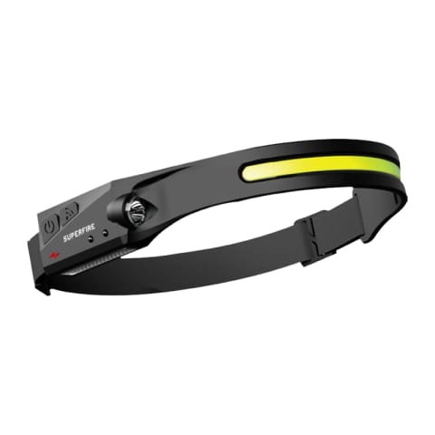 ⁨Latarka czołowa SUPERFIRE HL65 430LM USB-C⁩ w sklepie Wasserman.eu