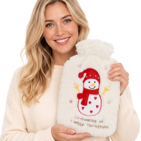 ⁨TERMOFOR GUMOWY XMAS 1,75L BAŁWANEK BIAŁY⁩ w sklepie Wasserman.eu