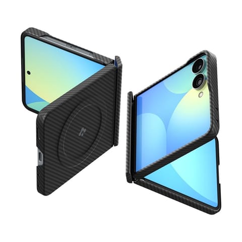 ⁨Spigen AirSkin Aramid MagSafe - Etui do Samsung Galaxy Z Flip 8 (Black)⁩ w sklepie Wasserman.eu