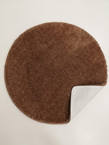 ⁨Dywan Kamel Koło - Dark Brown brązowy 120 cm⁩ w sklepie Wasserman.eu