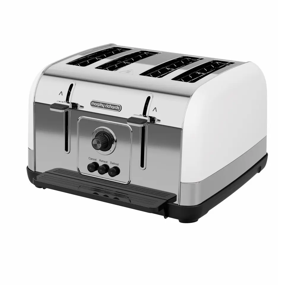 ⁨Morphy Richards 240134 toaster 4 slice(s) 1800 W White⁩ at Wasserman.eu