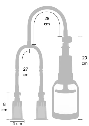 ⁨Vacuum Nipple Pleasure Pump M/L⁩ w sklepie Wasserman.eu