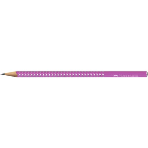 ⁨Ołówek SPARKLE ELECTRIC FUCHSIA 118291 Faber-Castell⁩ w sklepie Wasserman.eu