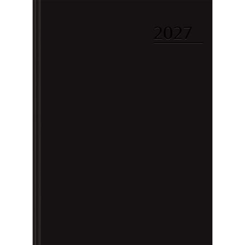 ⁨Kalendarz A5 dzienny czarny BASIC 2027r 400213581 TOP 2000⁩ w sklepie Wasserman.eu