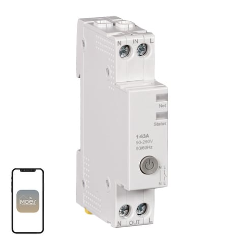 ⁨Sterownik LED MOES WCB-A5-TW-E1 Wi-Fi Tunable White⁩ w sklepie Wasserman.eu