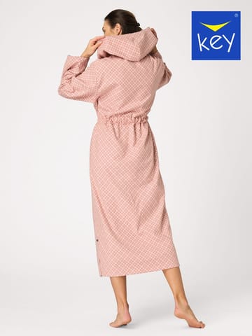 ⁨SZLAFROK KEY LGL-743 B26 (kolor MORELOWY, rozmiar L/XL)⁩ w sklepie Wasserman.eu