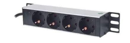 ⁨Lanview horizontal 4 way 10`` PDU⁩ w sklepie Wasserman.eu