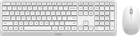 ⁨Zestaw klawiatura i mysz PHILIPS SPT6307W/00⁩ w sklepie Wasserman.eu