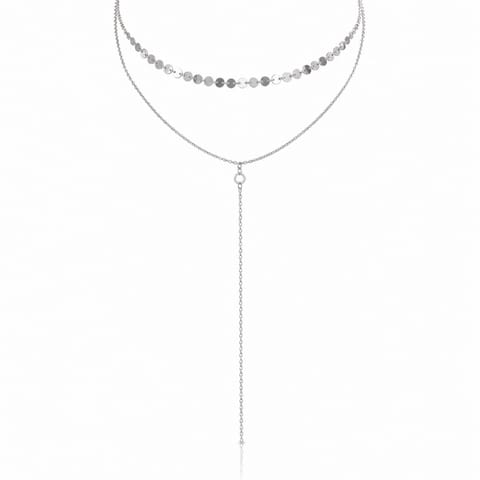 ⁨NASZYJNIK CHOKER wpadający Z DIAMENCIKIEM N537S⁩ w sklepie Wasserman.eu