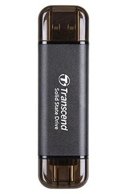 ⁨Transcend Esd310C 256 Gb Black⁩ w sklepie Wasserman.eu
