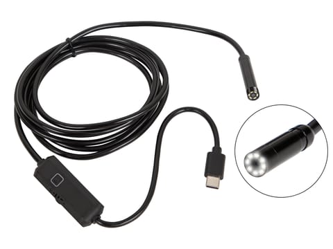 ⁨Endoskop kamera jednoobiektywowa 8mm 2m E-100⁩ w sklepie Wasserman.eu