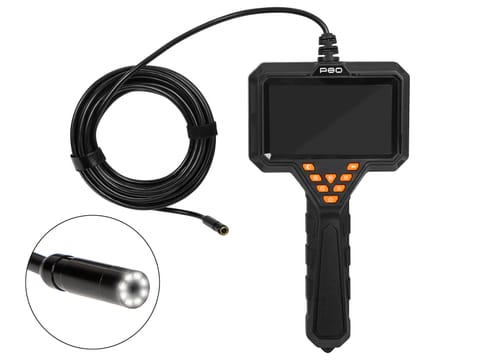 ⁨Endoskop kamera jednoobiektywowa 8mm 5m LCD 4,3 E-600⁩ w sklepie Wasserman.eu