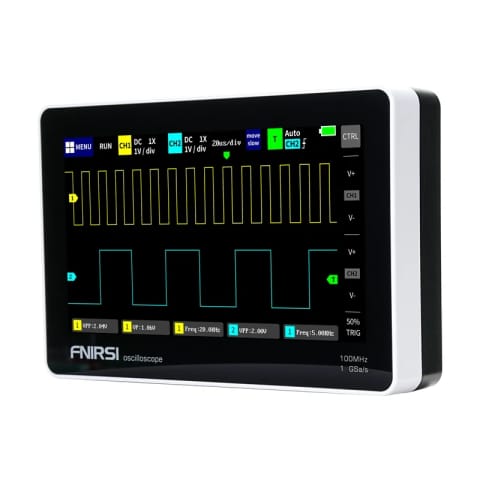 ⁨Oscyloskop przenośny FNIRSI 1013D 100MHz 7"⁩ w sklepie Wasserman.eu