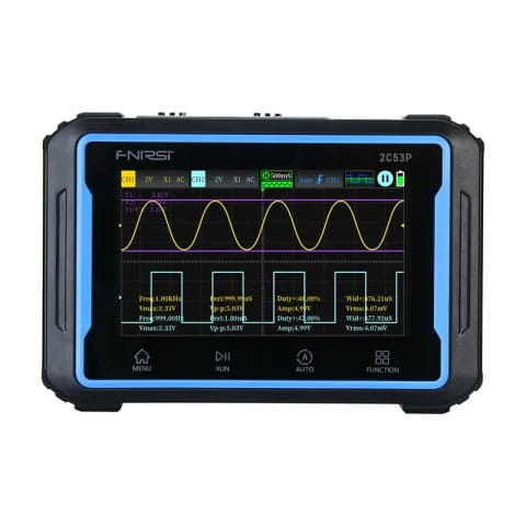 ⁨Oscyloskop przenośny FNIRSI 2C53P 3w1 4,3"⁩ w sklepie Wasserman.eu
