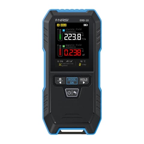 ⁨Detektor promieniowania elektromagnetycznego FNIRSI ERD-10⁩ w sklepie Wasserman.eu